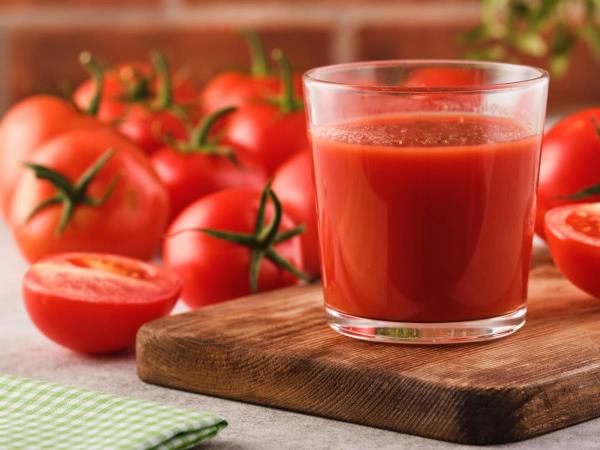 What happens if you drink tomato juice for breakfast?