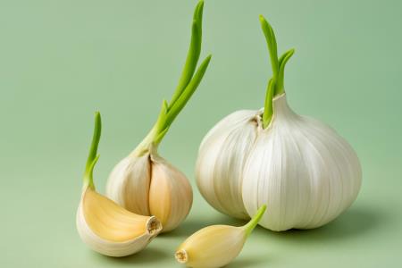 Is it safe to eat sprouted garlic?