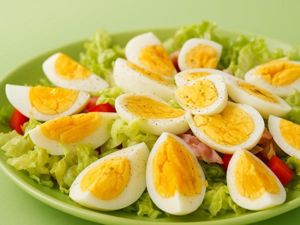 Why do we need to add an egg to every salad?