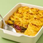 Baked Potatoes with Polenta