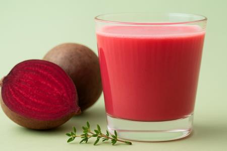In the middle of winter, there is always time for beetroot juice