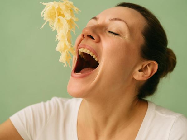 Eat sauerkraut when it's in season