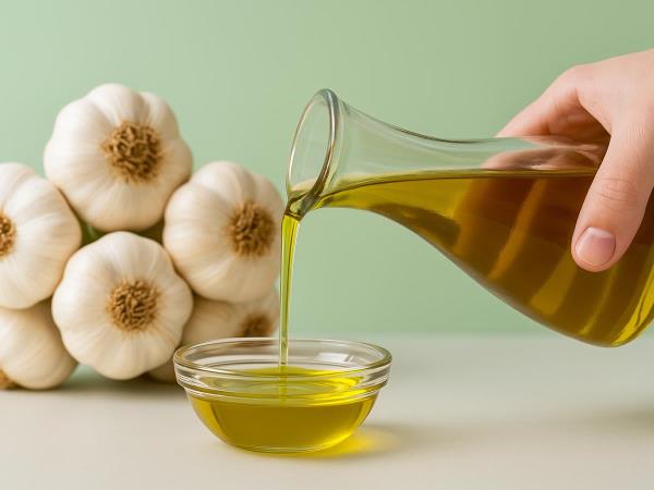 Why did grandmothers carefully preserve garlic oil