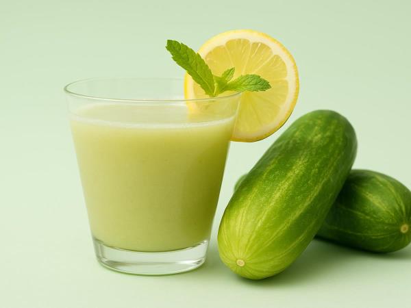 Cucumber and Lemon Juice That Will Delight You