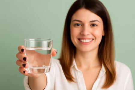 How does the body show that it has too little water?
