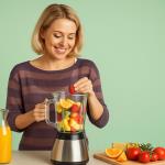 Tasty and healthy meals from the blender