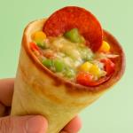 Another online hit: pizza in a cone