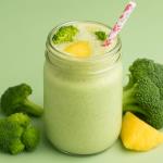 Broccoli smoothie for the summer: a vegetable with more vitamin C than orange, that restores what your body loses through sweating