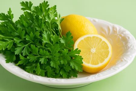 When your body fills up with toxins after picnics, it’s soothed by a single glass: a recipe with lemon, grapefruit, and parsley