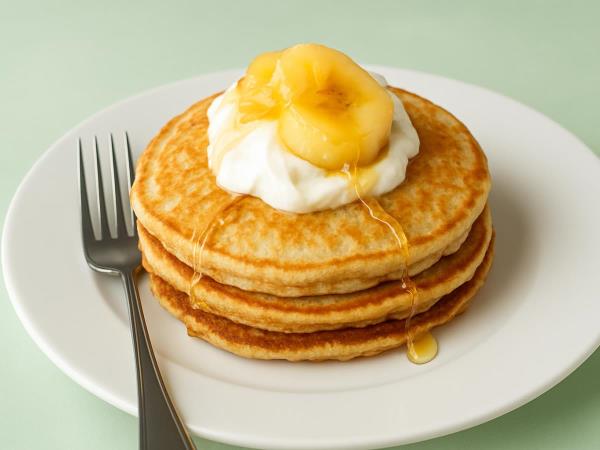 Pancakes without flour? With banana and eggs ... And they're healthy too!