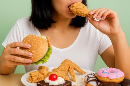 Why does a hamburger put us to bed earlier?