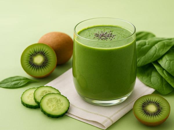 Green Kiwi Smoothie: A Simple Way to Help Your Body Get More Out of Plant Iron
