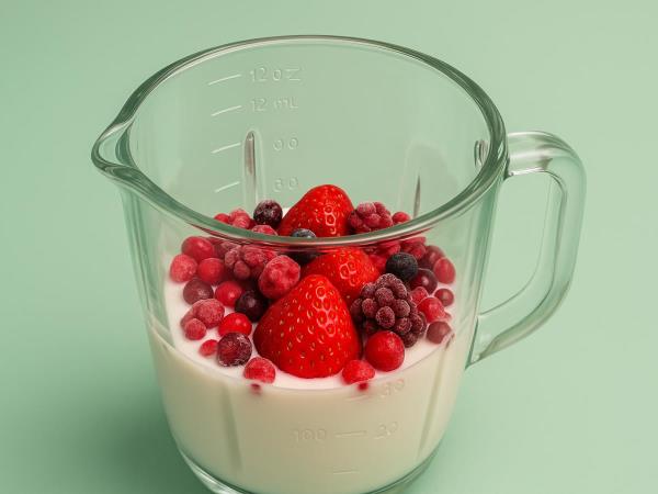 A 5-Ingredient Dinner That Fills You Up Without Weighing You Down: Chia, Berries and Banana
